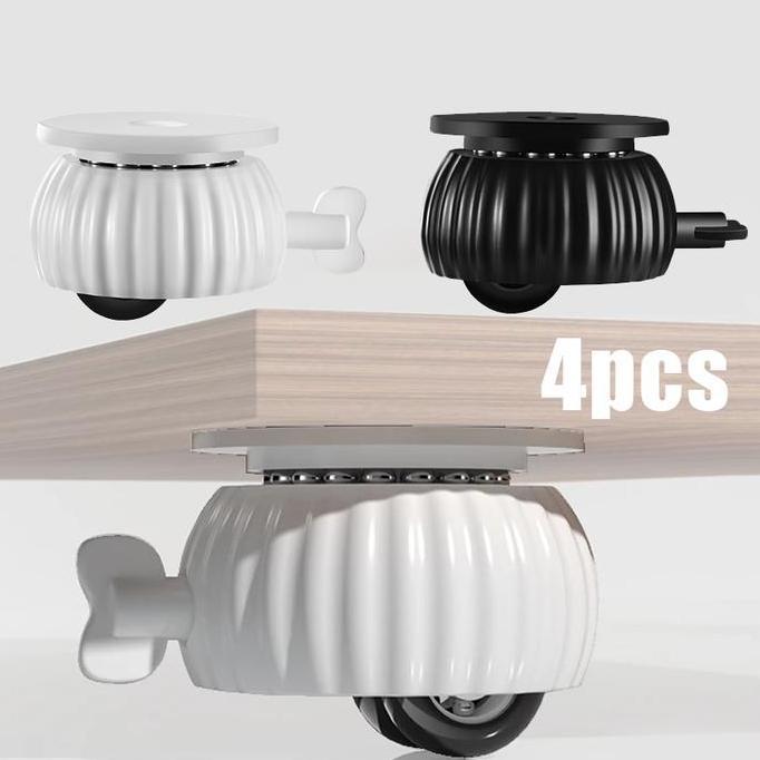 safiraolshop_ - 4pcs roda tempel serbaguna roda kastor 36 derajat roda furniture tempel kaki meja fu