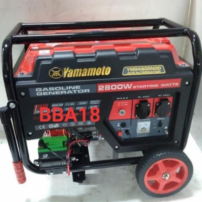 Genset Yamamoto Ymg 10000 Ndd - 7500Watt Genset Bensin Ymg10000Ndd
