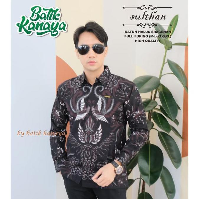 Sulthan Batik Pria Lengan Panjang Full Furing by Batik Kanaya