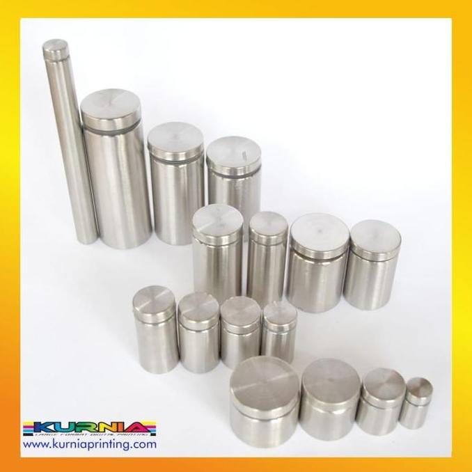 Pen Iklan / Baut Akrilik Uk. 1,9 cm x 3 cm