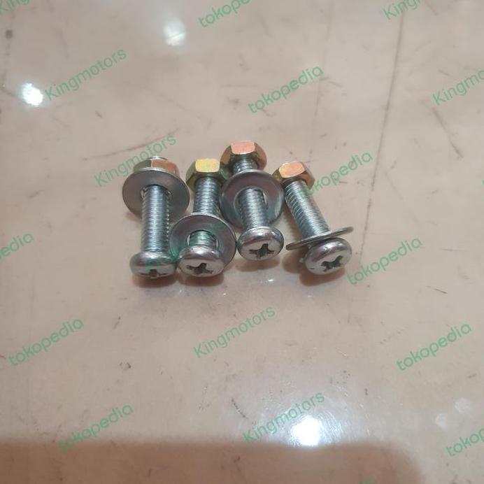 Baut M5x20 model obeng plus