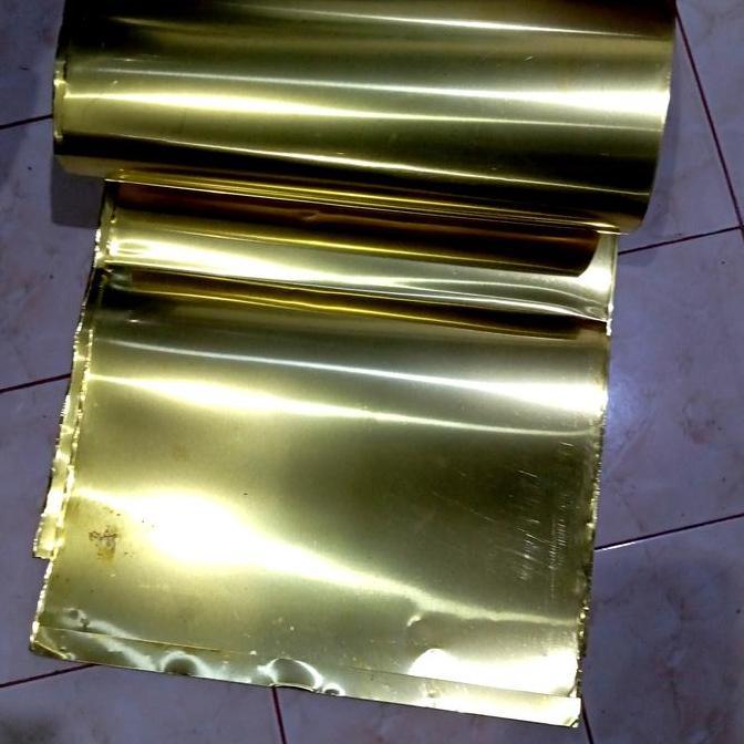 plat kuningan lembaran / plat kuningan tipis