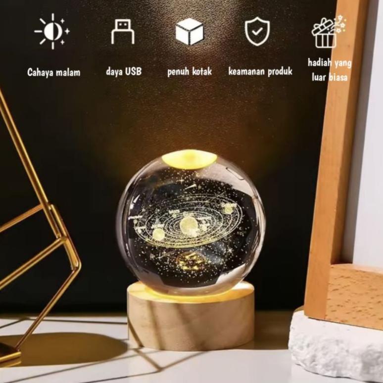 BESTPROMO LAMPU BUAT KAMAR TIDUR LAMPU HIAS 3D LED LAMPU HIAS KAMAR TIDUR HADIAH SPESIAL