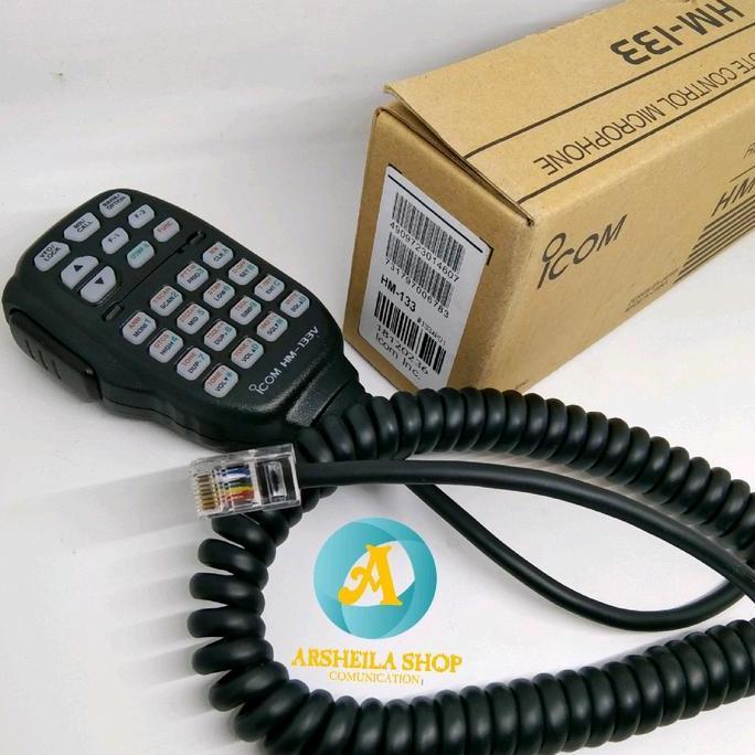 Sale Extra Mic Microphone Hm 133 Radio Rig Icom Ic 2300 Ic 2200