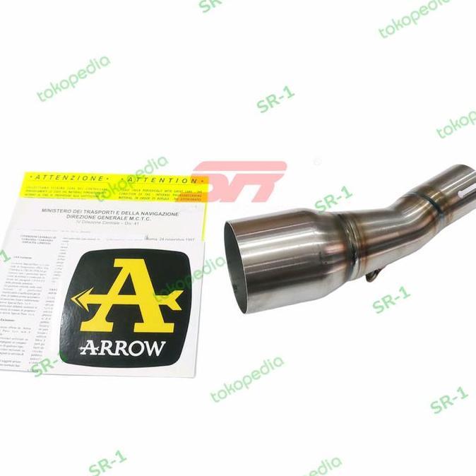 Promo Arrow Exhaust / Knalpot Arrow Yamaha Xmax ( Dark Almunium )