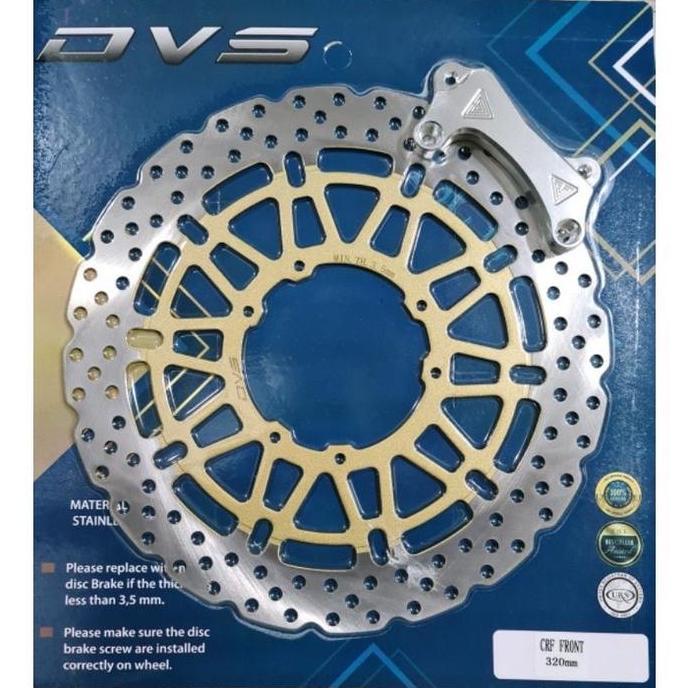 Disk Piringan Cakram Depan Crf Lebar Plus Breket Pnp Piringan Cakram Crf Supermoto
