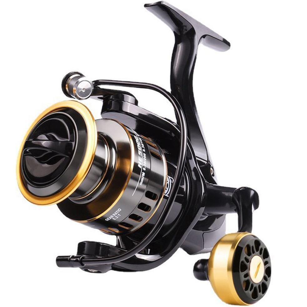 NEW REEL PANCING ALAT PANCING ASLI BESI FISHING REEL 10KG DRAG 5.2:1 KINCIR LOGAM BERKEKUATAN TINGGI
