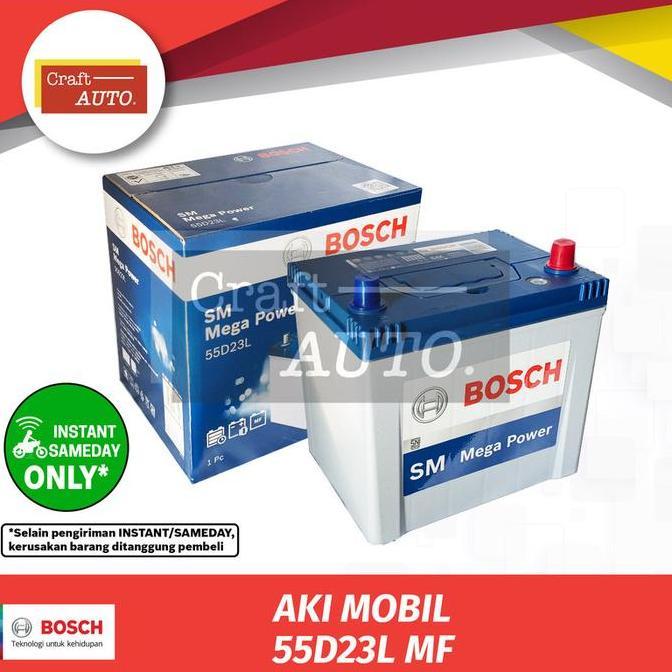 Grosir Aki Mobil Bosch Kering 55D23L