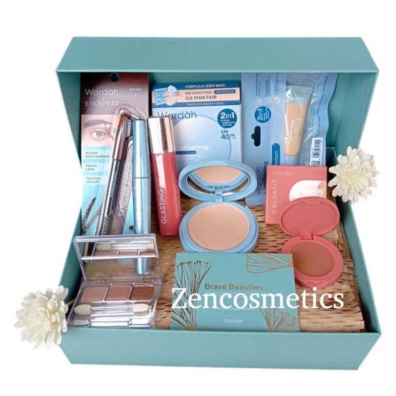 Wardah Paket Make Up Lengkap/ Wardah Make Up Komplit /Make Up Parsel