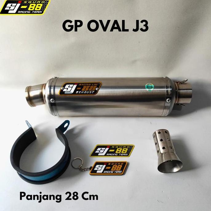 Promo Silincer Racing Sj88 Gp Oval Idola J2 / J3