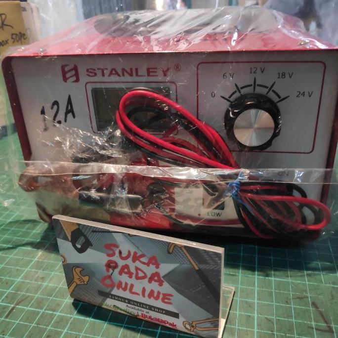 Murah Charger Aki Stanley 12A
