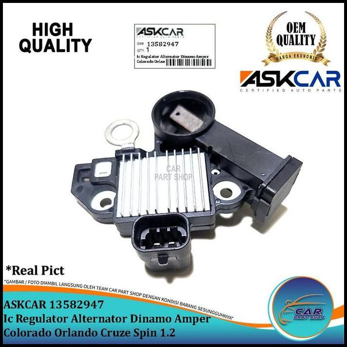 HOT DEAL IC REGULATOR ALTERNATOR DINAMO AMPER COLORADO ORLANDO CRUZE SPIN 1.2 