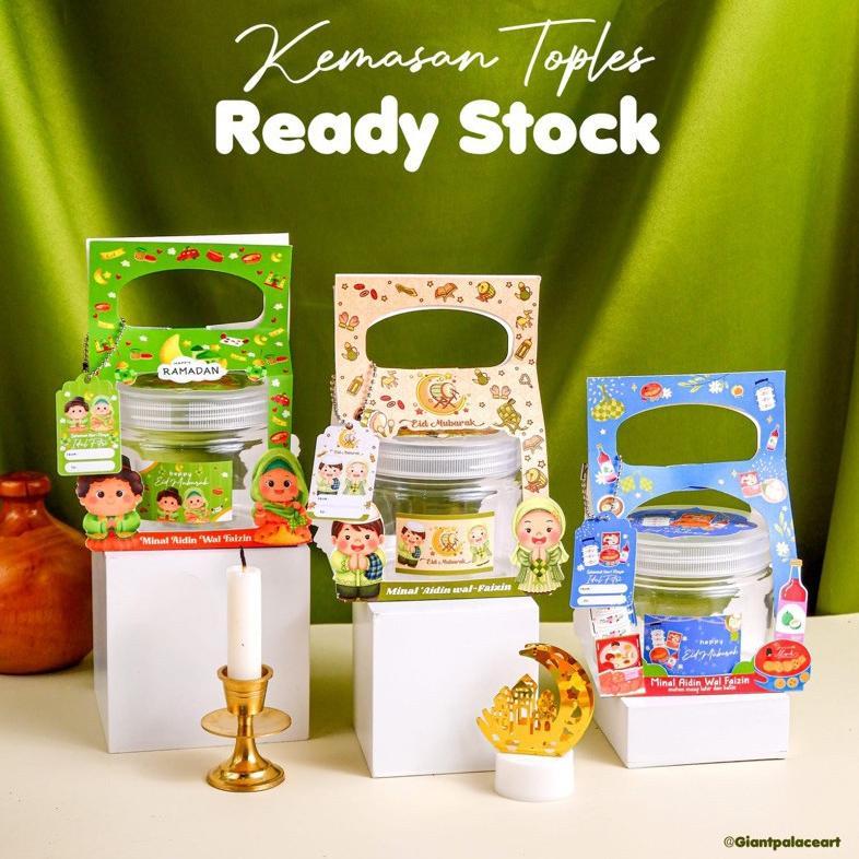 CALVESTRA READY - 10SET KEMASAN TOPLES 400ML HAMPERS RAMADHAN / LEBARAN / EID PREMIUM