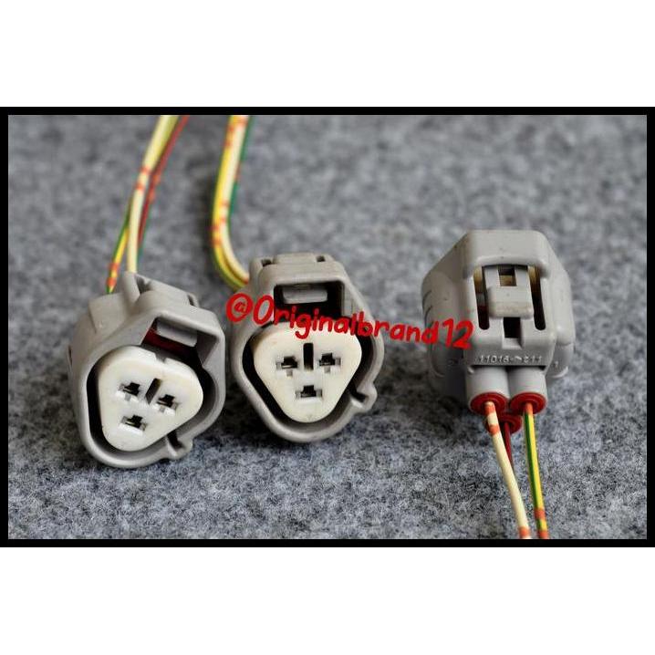 TERLARIS SOKET SOCKET LAMPU DEPAN HEADLAMP HONDA HRV BRV 3 KABEL