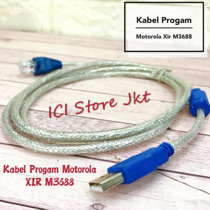 Promo Kabel Progam Motorola Xir M 3688 / Kabel Progam Rig Motorola Xir M3688