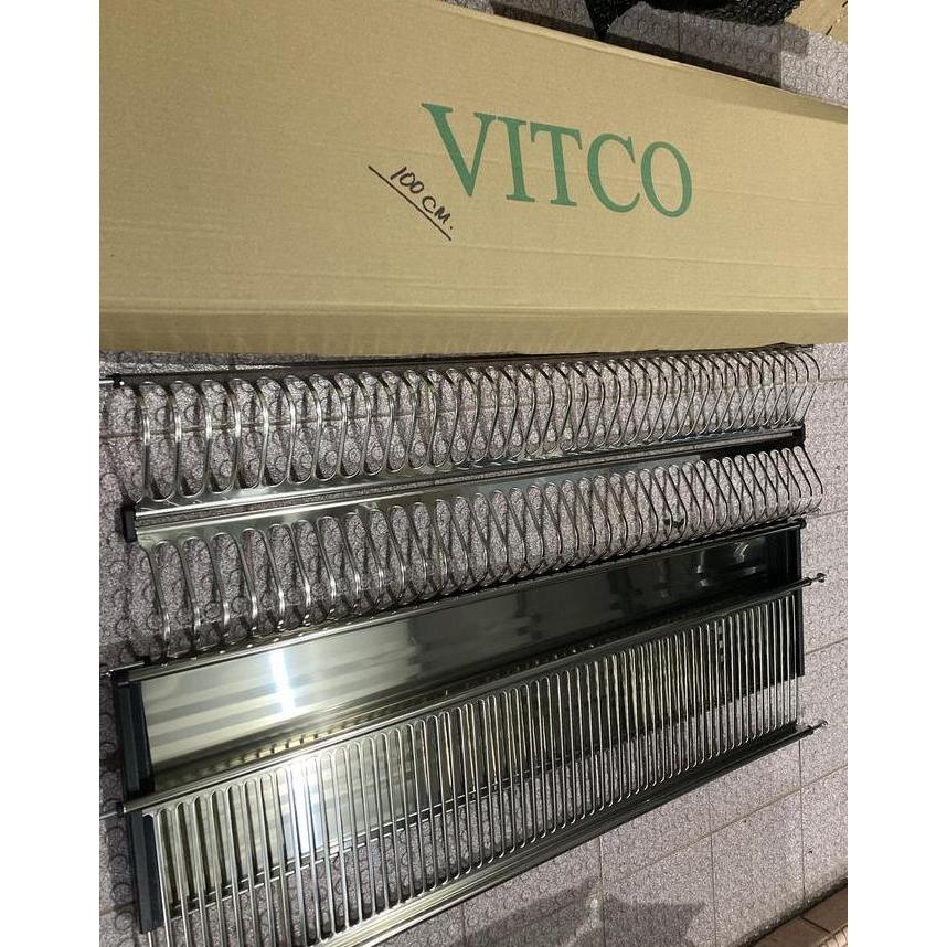 Rak piring gantung stainless kitchen set / rak piring lemari dapur rakdapur