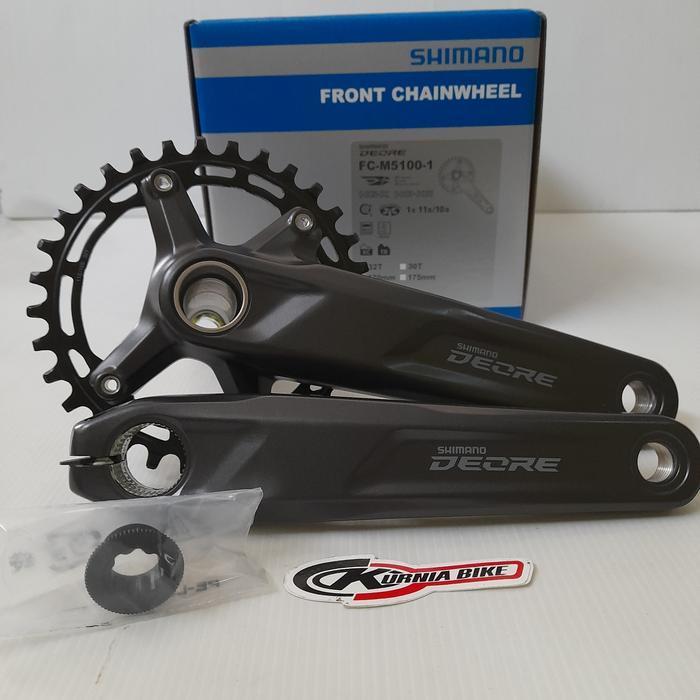crank shimano deore single m5100