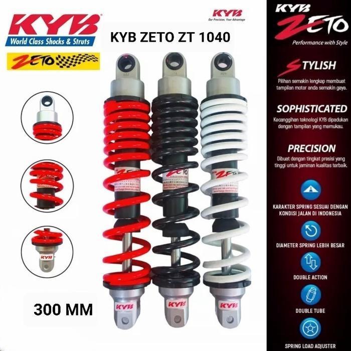 SHOCK BREAKER YAMAHA MIO SPORTY - SMILE XEON FINO SOUL GT KYB ZETO