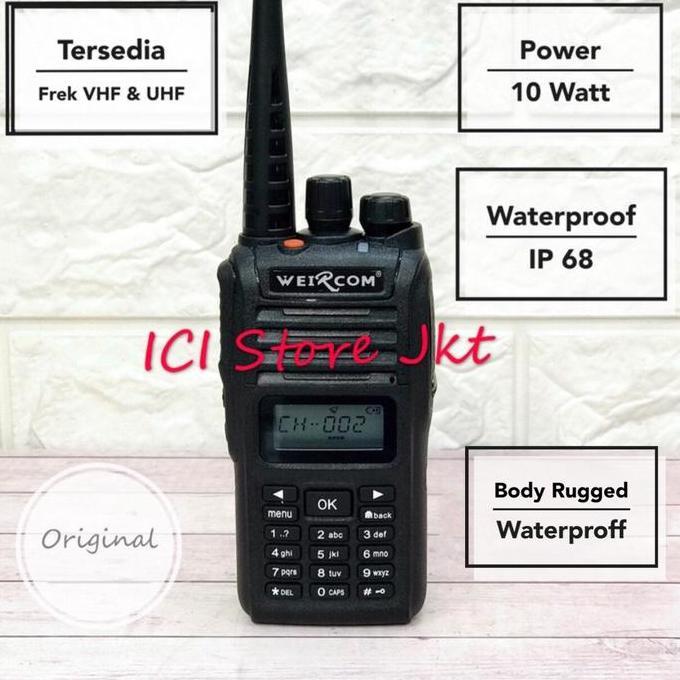 Promo Ht Weircom 808 / Ht Waterproof Walkie Talkie