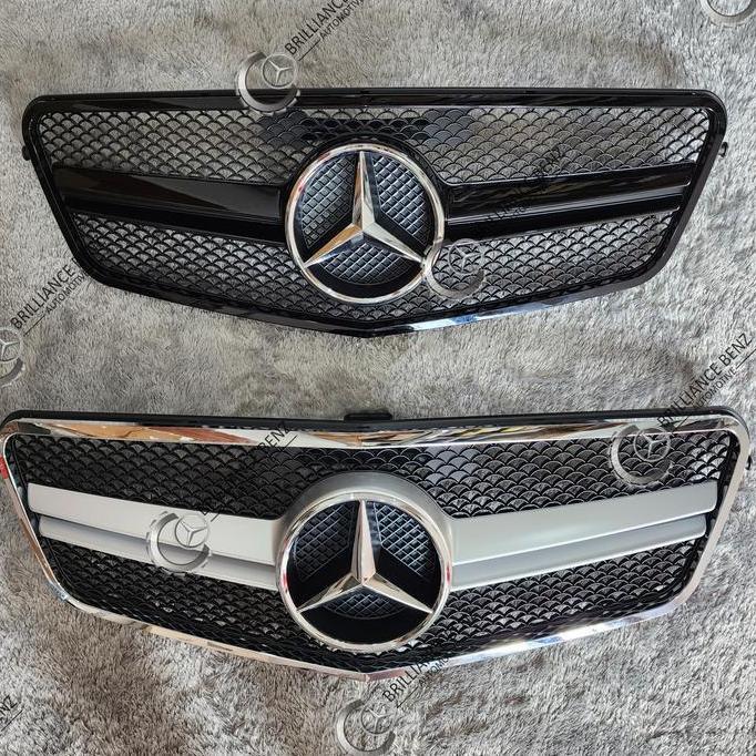 Grill Tipe Amg Mercedes Benz W212 Pre Facelift 2009-2012 Grille Mercy