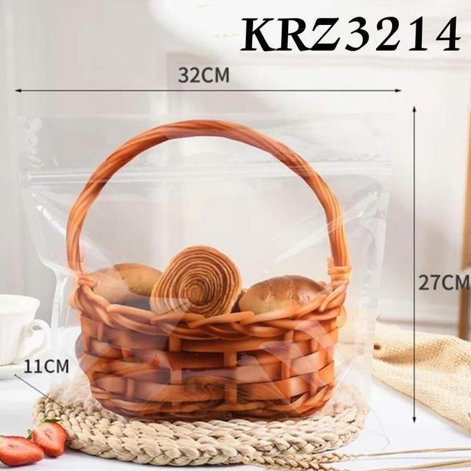 Plastik Roti Klip KRZ3214 / Kemasan Plastik Roti Bread Toast