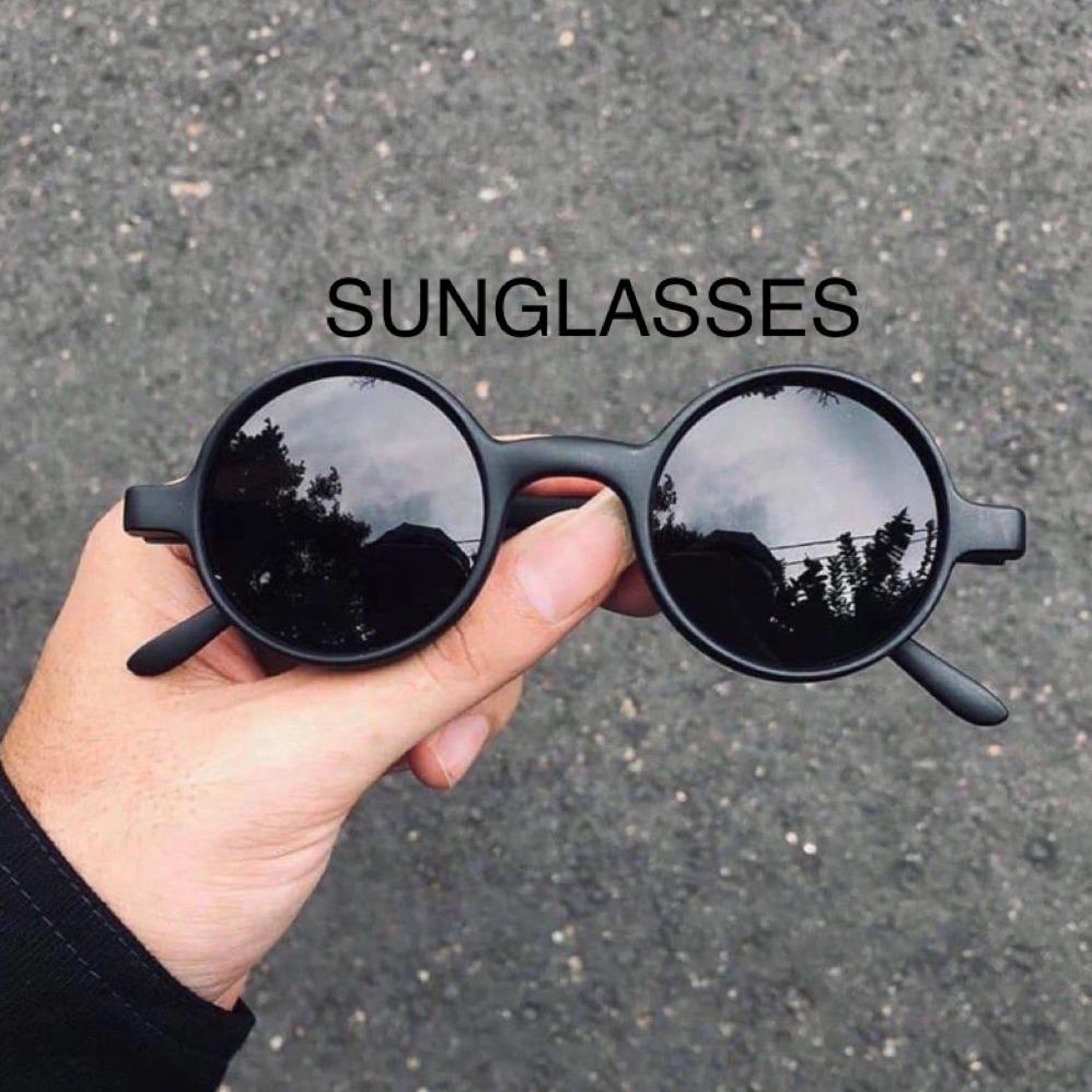 TERLARIS Premium Baru Kacamata Bulat Jhon Lenon Kacamata Boboho Dewasa ANTI UV BAHAN LEBIH TEBAL  Fr