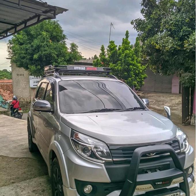 Promo Roof Rack Bagasi Atas Mobil Model Jepit Roof Rail Langsung Atau Pnp Mobil Rush Lama Car