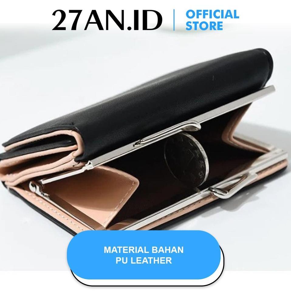 (27An.Id) Dompet Lipat Wanita F6 Dompet Mini Wanita Tebal C5