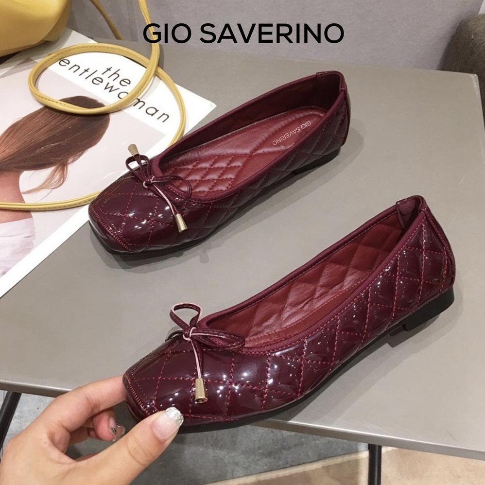 ORIGINAL GIO SAVERINO SEPATU FLAT SHOES WANITA TERBARU LUNA