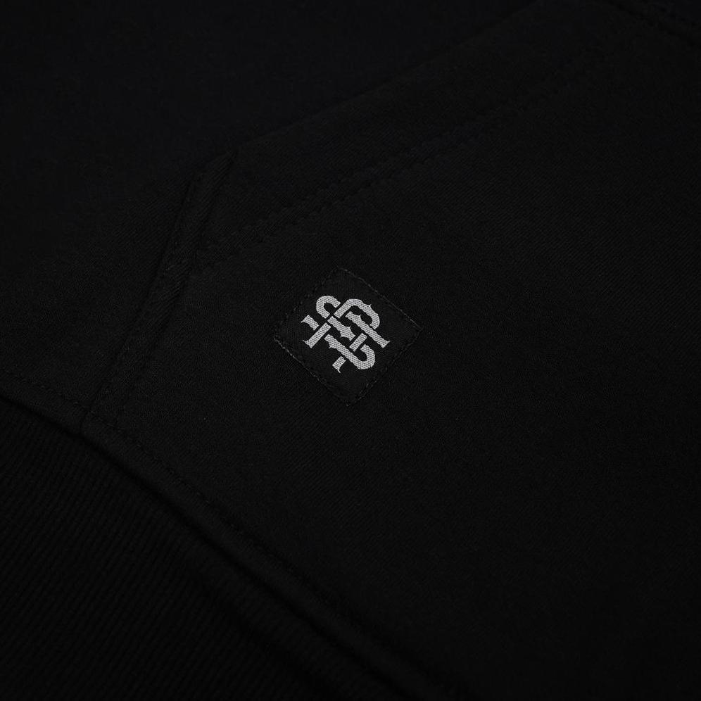 PREMIUM Aerostreet Serxent Hoodie Pria Hitam Jaket Sweater Cowok Men Streetwear Sporty Lembut Nyaman