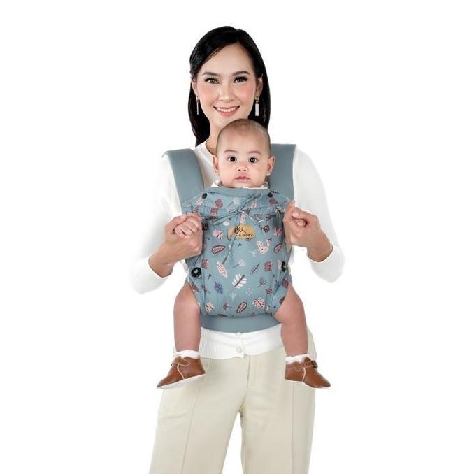 Gendongan Bayi M-Shape Moms Baby MBG2054 / Gendongan Ransel Bayi / Gendongan Travelling SSC