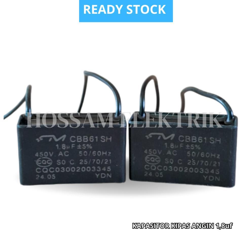 DORRLA [BAYAR DITEMPAT] KAPASITOR KIPAS ANGIN - CAPASITOR 1,2UF, 1,5UF, 1,8UF, 2UF, 2,5UF, 3 UF, 3,5