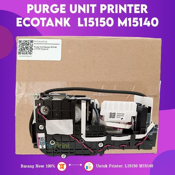 CHIYAQU Purge Unit Epson EcoTank L15150 M15140 Original Pompa Pembuangan Printer M15140 L15150 Assy 