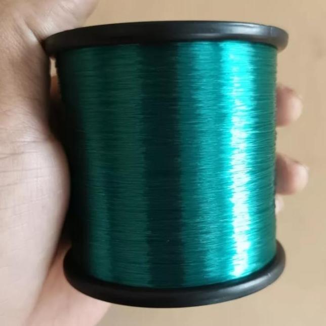senar pancing kuat anti kriting ZAWARA hijau lumut Fishing Line