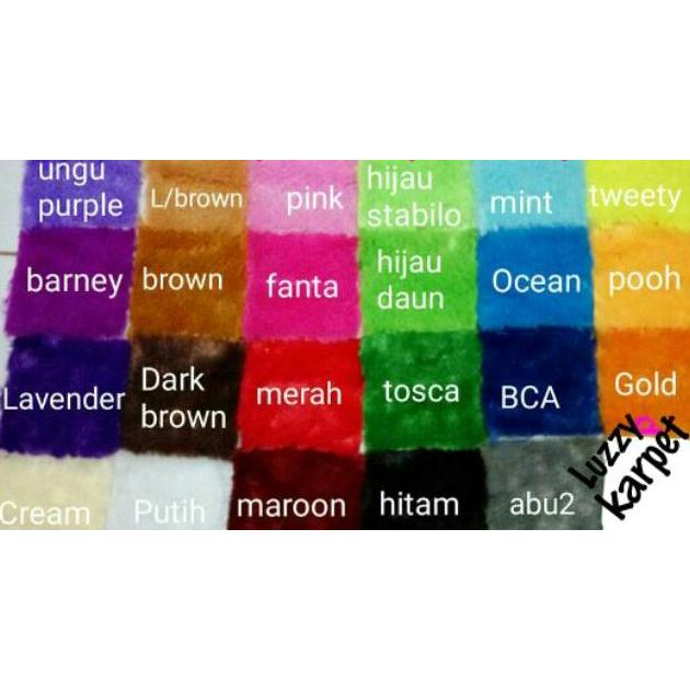 Hj-54 Karpet Bulu Minimalis Tebel 3.5Cm Hj-54