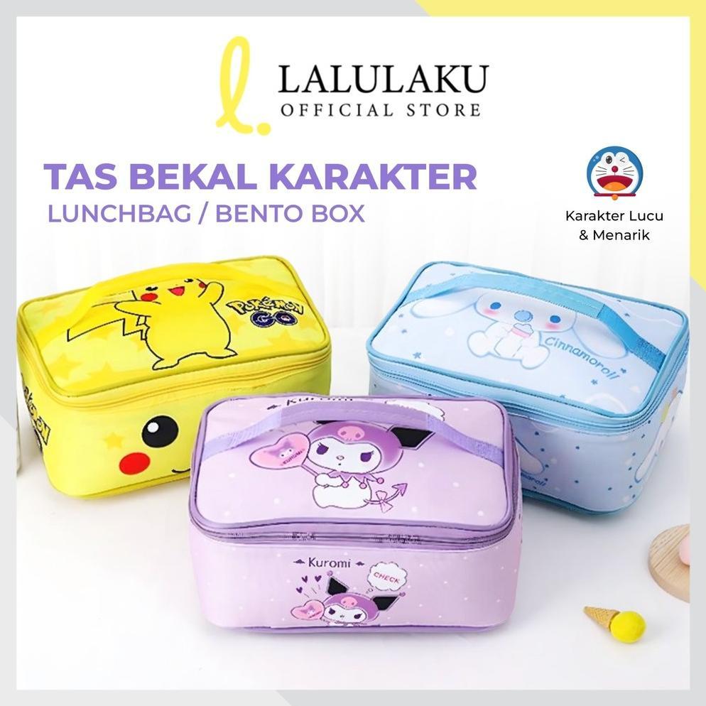 Tempat Bekal Karakter Lunch Bag Handel Tas Bekal Anak TK SD PAUD Anak Laki-laki Perempuan
