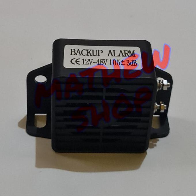 Back Buzzer / Alarm Mundur Truk / Backup Alarm / Klakson Alarm 12V-24V