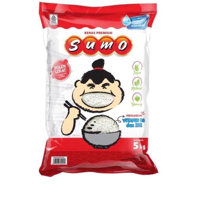 pratamashopsembilan - beras sumo premium merah / hijau / kuning 3kg / 5kg kualitas super instant onl