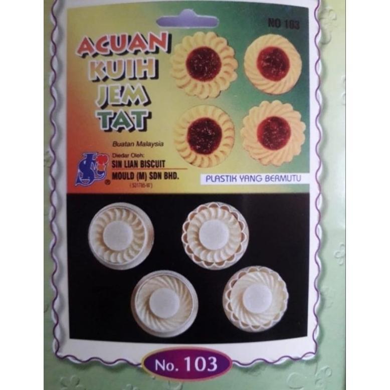 CETAKAN KUE KERING CETAKAN KUE JEM TAT 103 ACUAN KUE JAM TAT 103