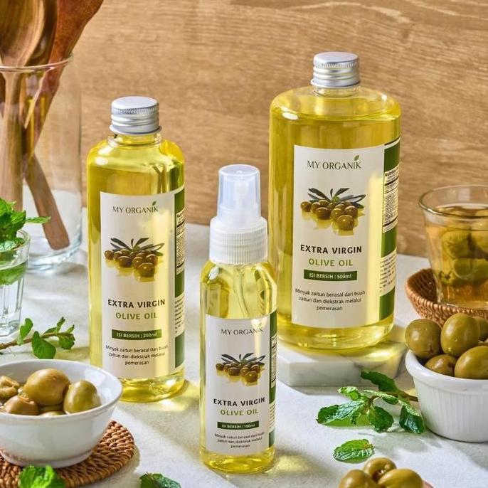 Cod,Bisa- My Organik Extra Virgin Olive Oil Minyak Zaitun Murni Untuk Di Minum Masak Campuran Makana