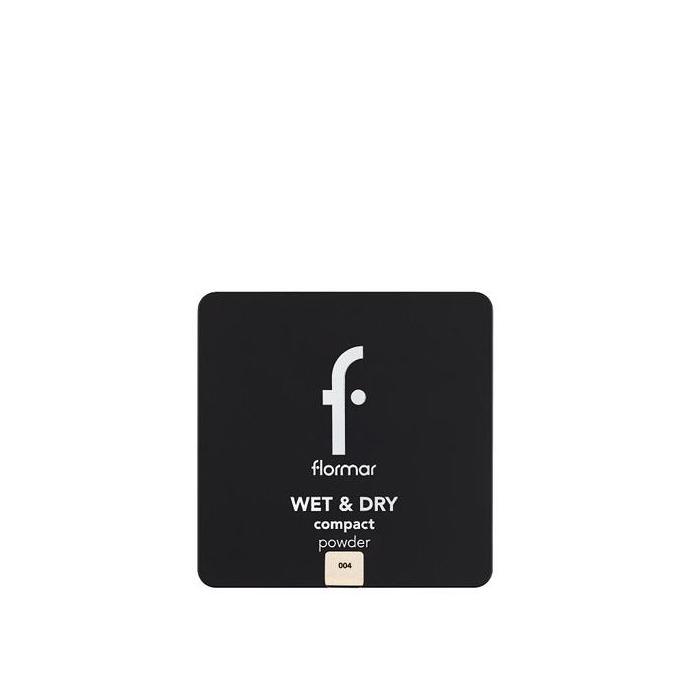 TERMURAH - Flormar Wet & Dry Compact Powder | Bedak Foundation Padat Two Way Cake