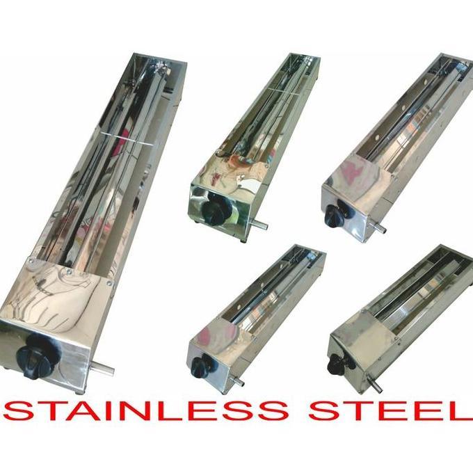 Altwood- Kompor Gas Pemanggang Bakaran Sosis Sate Ikan Ayam 26G Alat Panggangan Stainless