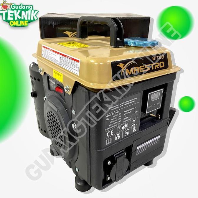 CEFRUCHE Genset Listrik 650Watt MT1300I MAESTRO 2 Tak / Portabler Generator Genset 2Tak 650 Watt MT-