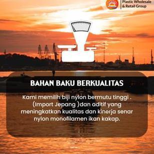 Senar Cap Ikan Kakap  Ukuran Large (2500-10000)  per Pack /Tali Senar Pancing / Senar Layangan