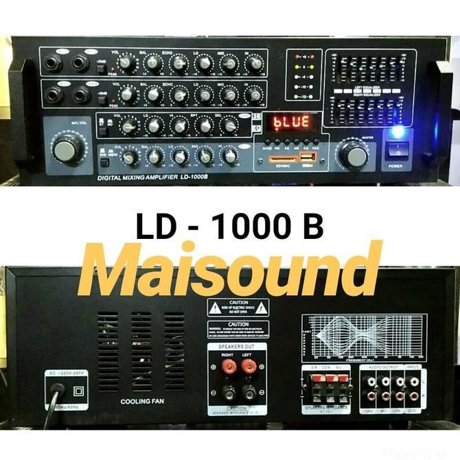 AMPLI KARAOKE LD 1000B Amplifier LD 1000 B ld1000b