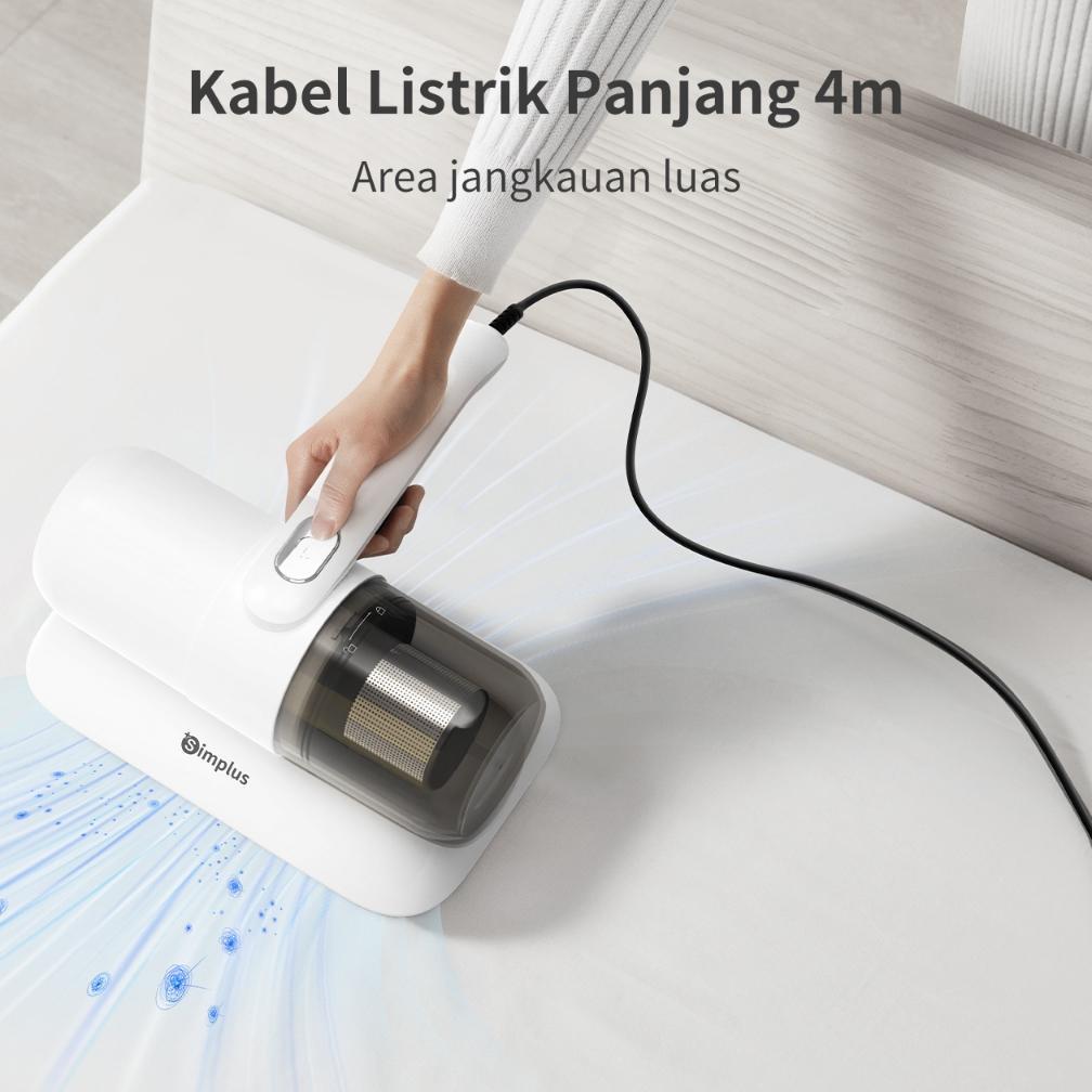 SOLVYN SIMPLUS PEMBASMI TUNGAU 14000PA VAKUM PENGHILANG TUNGAU FREKUENSI TINGGI PENYEDOT DEBU KASUR 