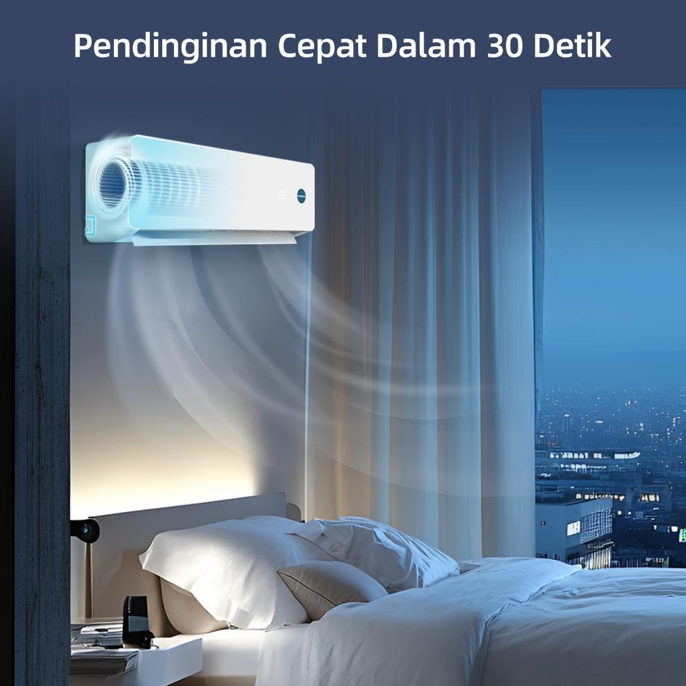 SOLVESSA [FREE BRACKET OUTDOOR] TOP SELLING CHANGHONG AC 1/2 PK STANDARD CHOL-05L4 [INDOOR + OUTDOOR