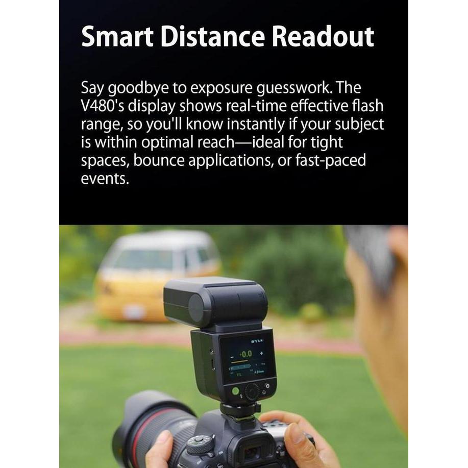 Godox V480 TTL On-Camera Flash Godox V480 Original