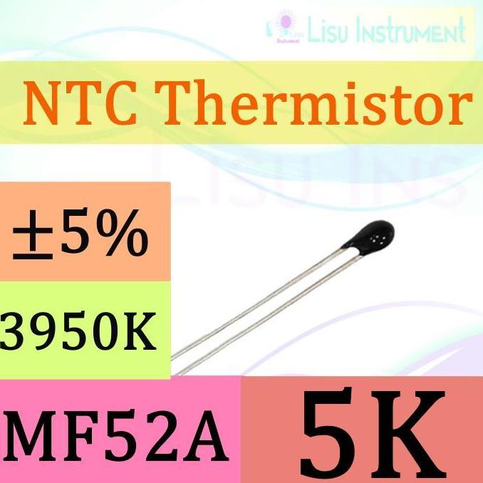 5K NTC Thermistor MF52 3950K ready