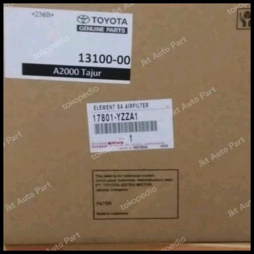HOT DEAL FILTER UDARA TOYOTA INNOVA FORTUNER BENSIN DIESEL 2005-2014 ORIGINAL 